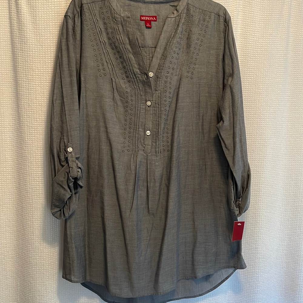 NWT chambray tunic